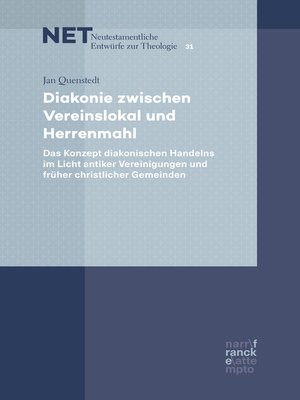 cover image of Diakonie zwischen Vereinslokal und Herrenmahl